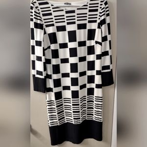 Muse size 6 checker board Retro style dress